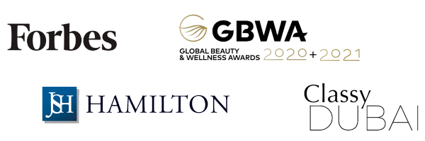 Logo von Forbes, GBWA, JSH Hamilton und Classy Dubai
